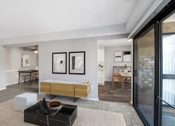 Model living room