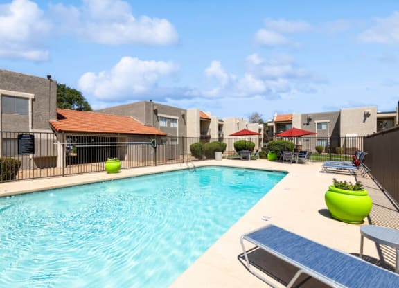 our apartments offer a swimming pool at Villages at Metro Center, Arizona