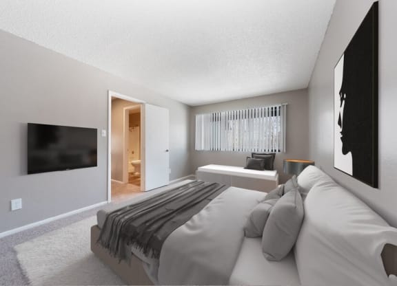 Model bedroom