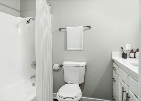 Model bathroom