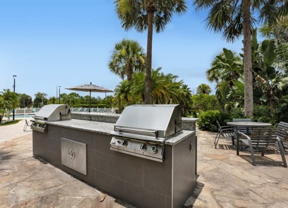 BBQ area
