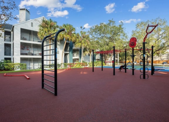 Community Playground at Caribbean Breeze Apartments in Tampa, FL.