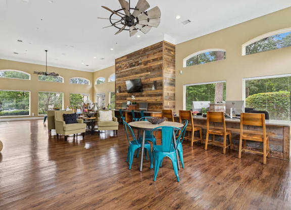 Community lounge area