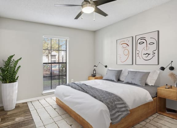 Model bedroom