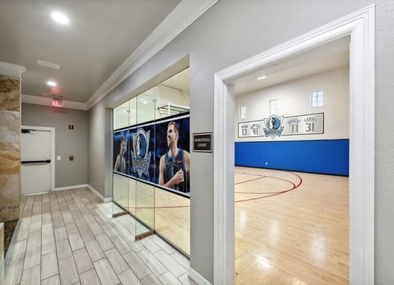Indoor sports court