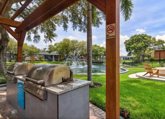 BBQ area