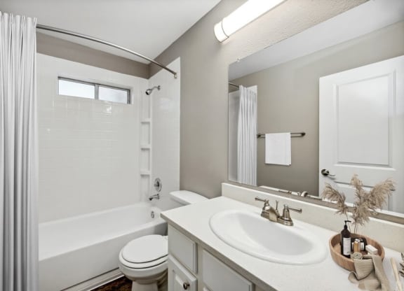 Model bathroom