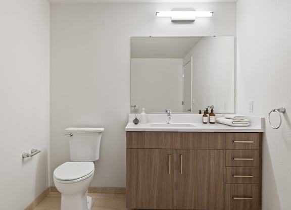 Model second bathroom