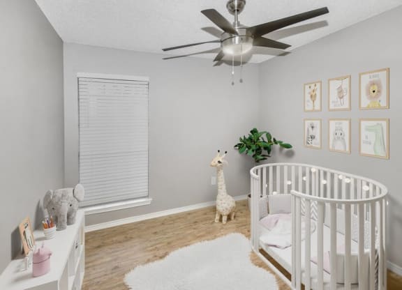 Model baby bedroom