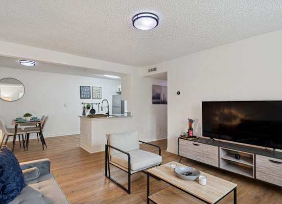 Model living room at Northlake Apartments in Jacksonville, FL