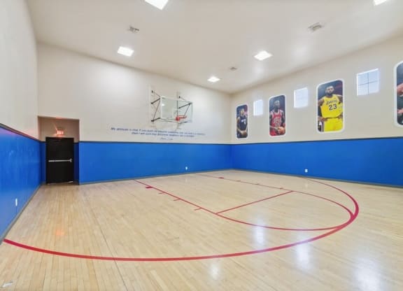 Indoor sports court