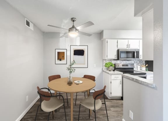 Model dining area