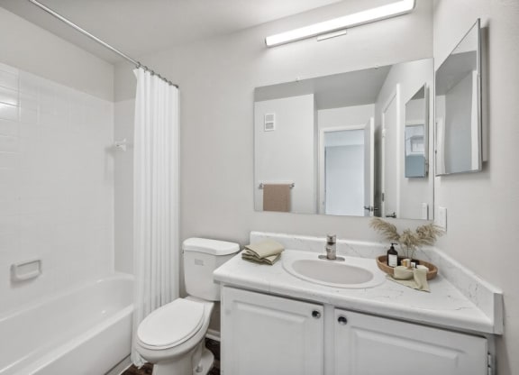 Model primary bathroom