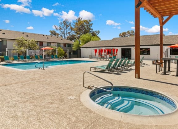Hot tub and Swimming Pool