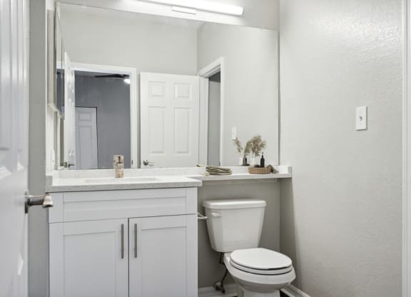 Model bathroom