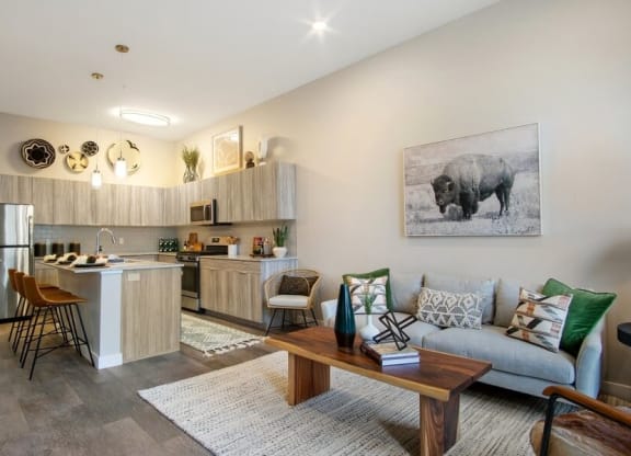 Model living room