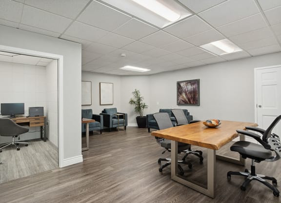 Community Leasing Office at Fountains at Point West Apartments in Sacramento, CA.