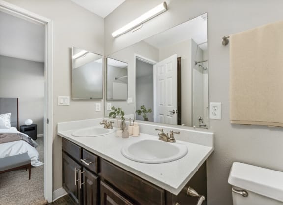 Model bathroom