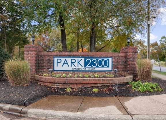 Property Entrance Sign