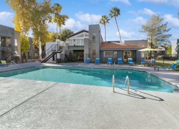 Community pool and sundeck