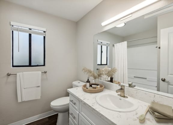 Model bathroom