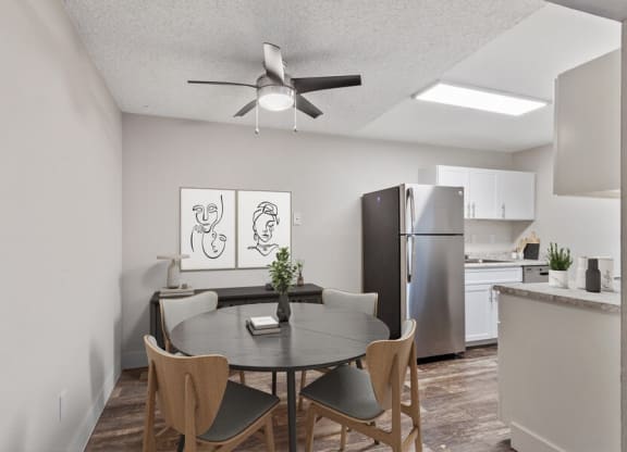 Model dining room