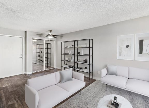 Model living room