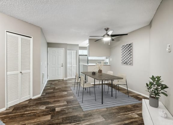 Model dining room