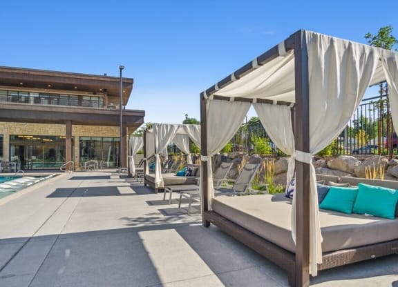 Cabana bed loungers