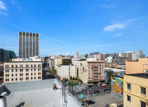 View of SF around TL apartments