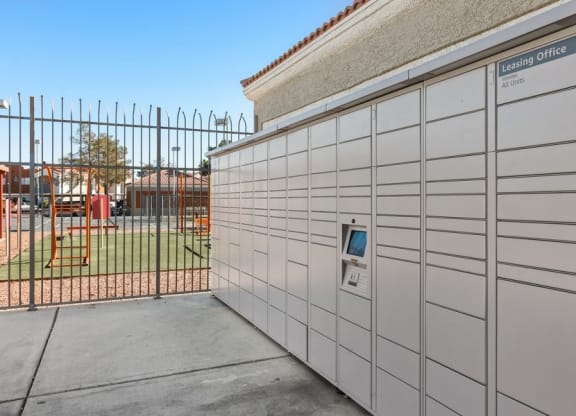 Package lockers