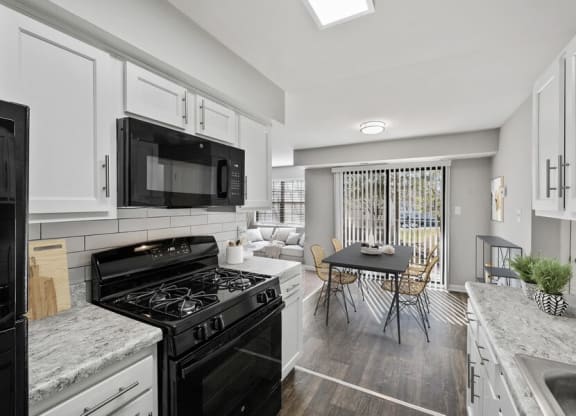 Model kitchen and dining
