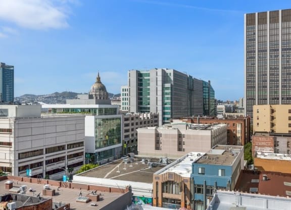 View of SF from apartments