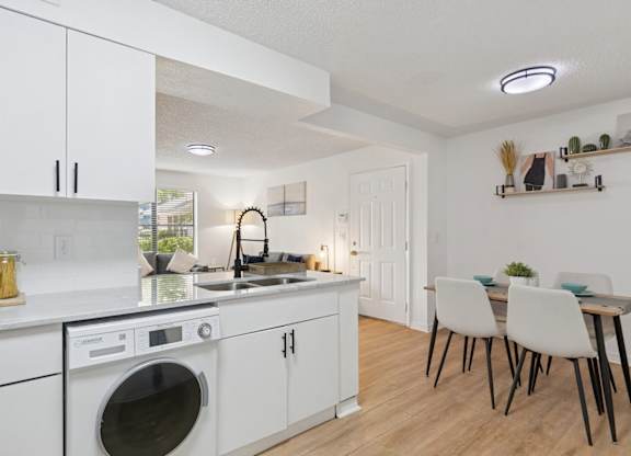Model kitchen at Northlake Apartments in Jacksonville, FL