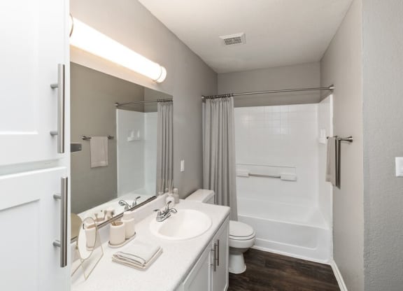 Model bathroom