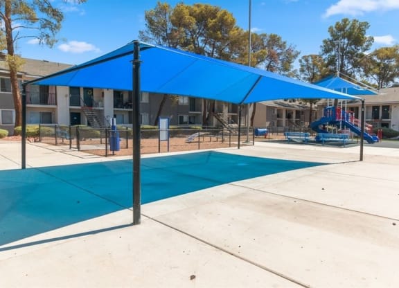 Covered picnic area