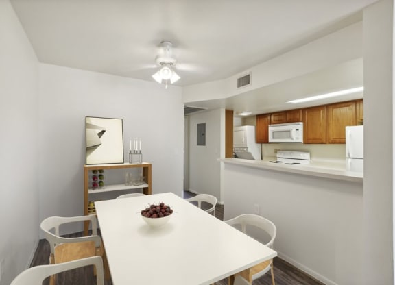 Model dining room
