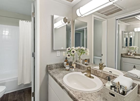 Model primary bathroom