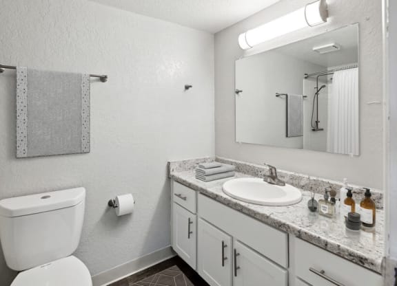 Model bathroom