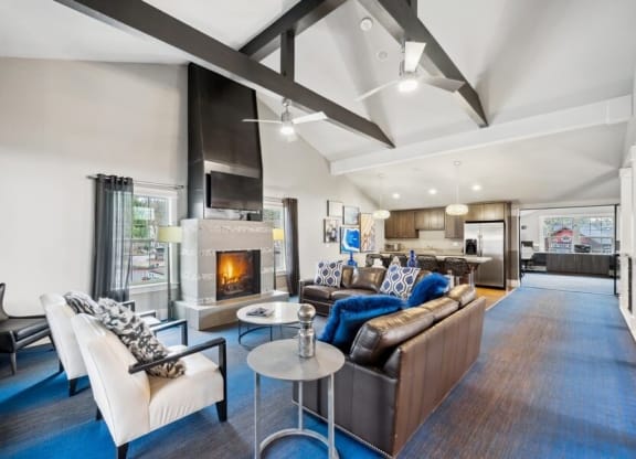 Community lounge space