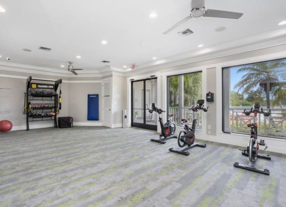 Fitness Center with state-of-the-art equipment