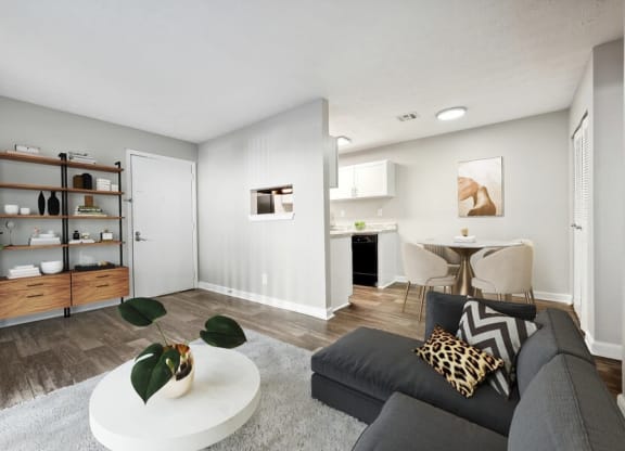 Model living room