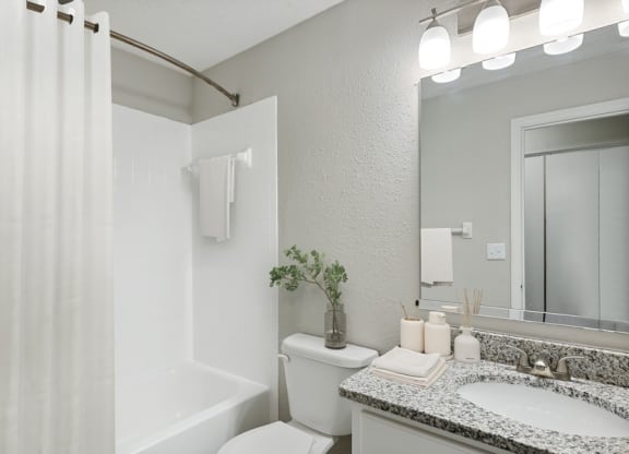 Model bathroom