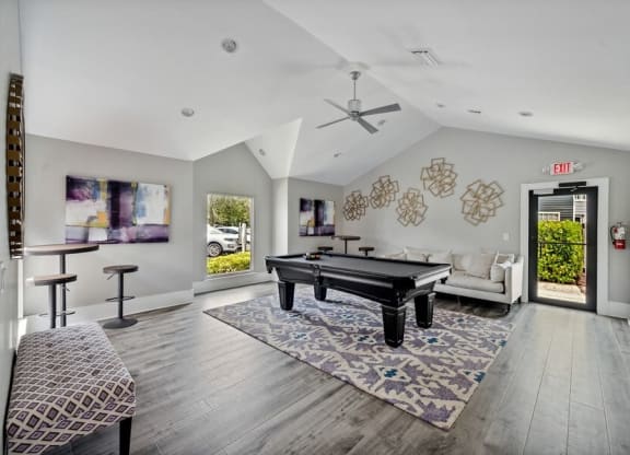 Clubhouse pool table