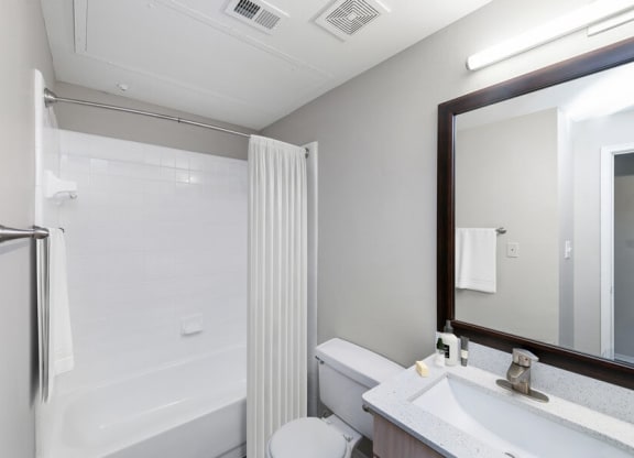 Model bathroom