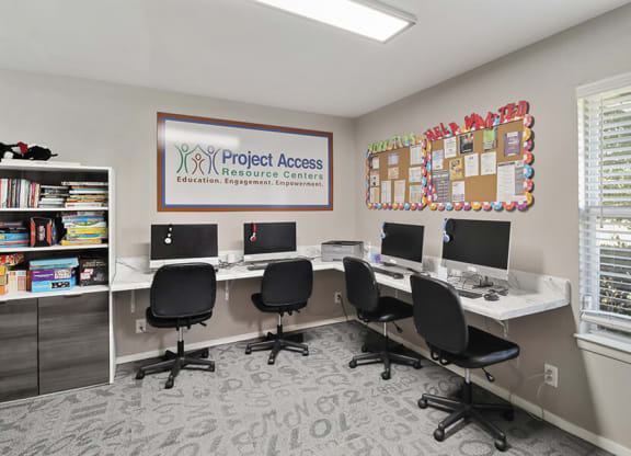 Community Project Access Center at Abbington Heights Apartments in Antioch, TN.
