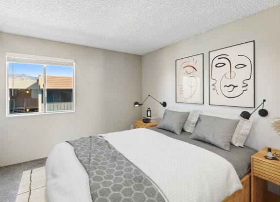 Model bedroom
