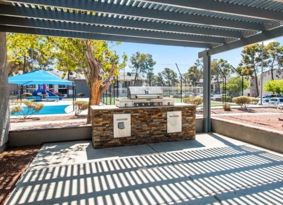 BBQ area