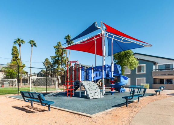 Covered playground