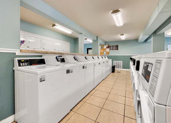 Laundry facility at Oasis at Bayside Apartments in Largo, FL